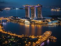 Marina Bay Sands Singapore at Night