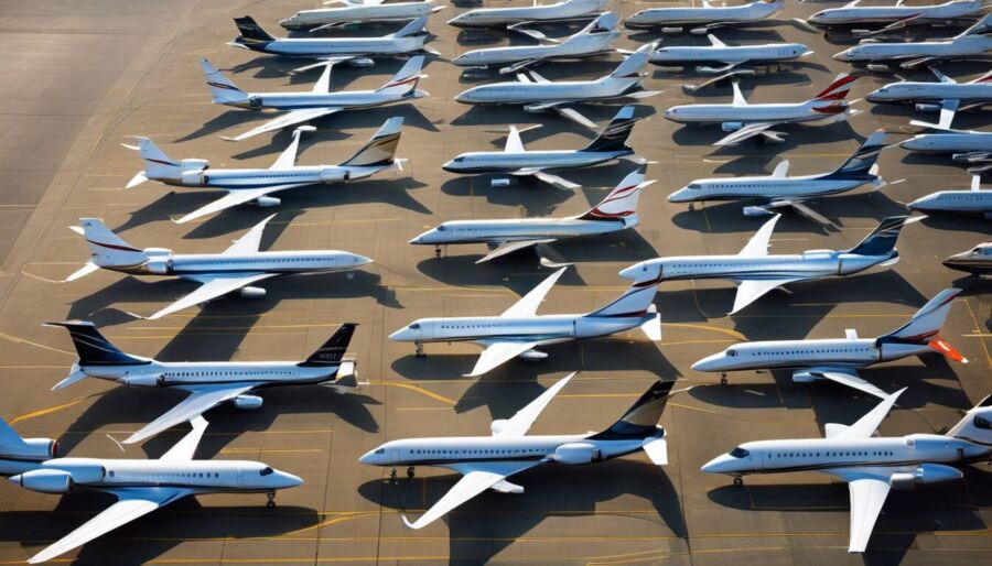 Who has the most private jet emissions