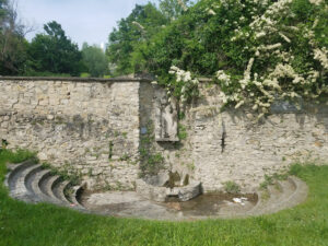 The fountain Jean Valjean