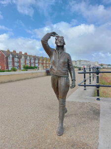 Aviator Amy Johnson Statue