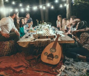 Backyard fun with family and friends