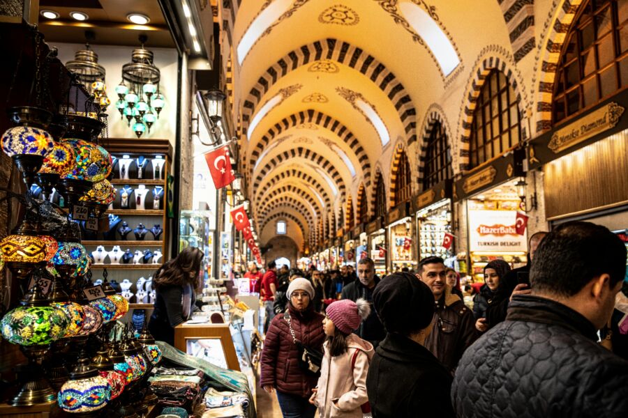 Bazaar district istanbul