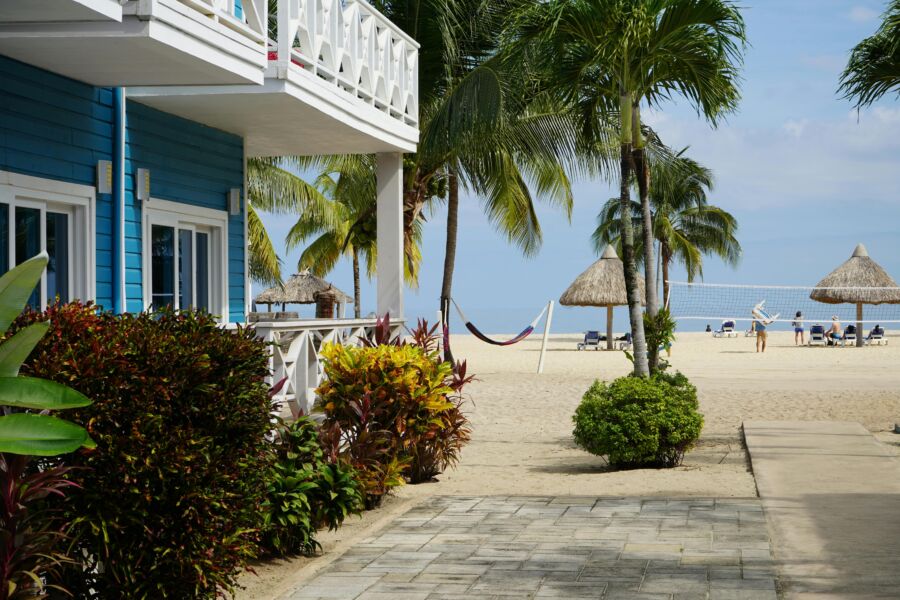 Beach front in Placencia