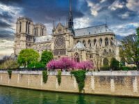 Beautiful shot of the Notre-Dame Cathedral in Paris France