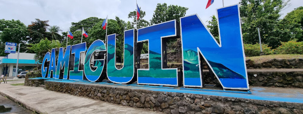 Big letter sign “Camiguin“ Travel Forum Reviews