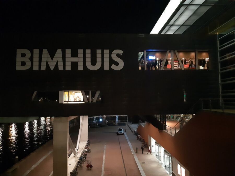 Bimhuis exterior signage