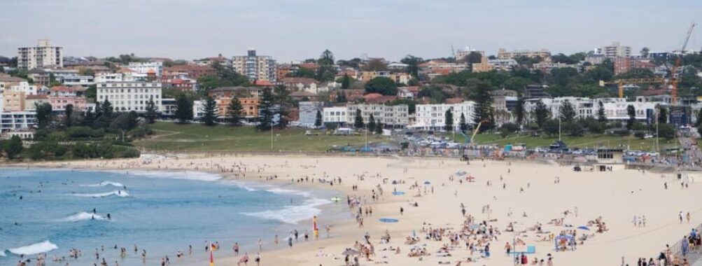 Bondi beach in Australia