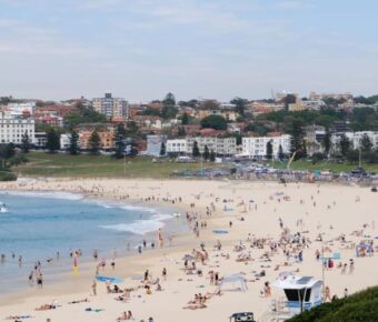 Bondi beach in Australia