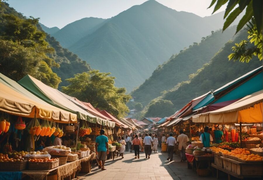 Buzzling local market filled with local finds