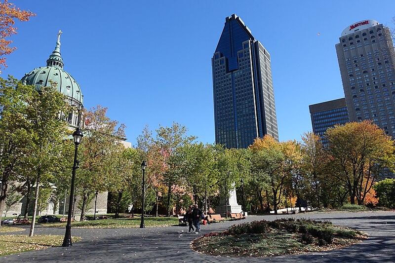 Canada place in Montreal, Canada