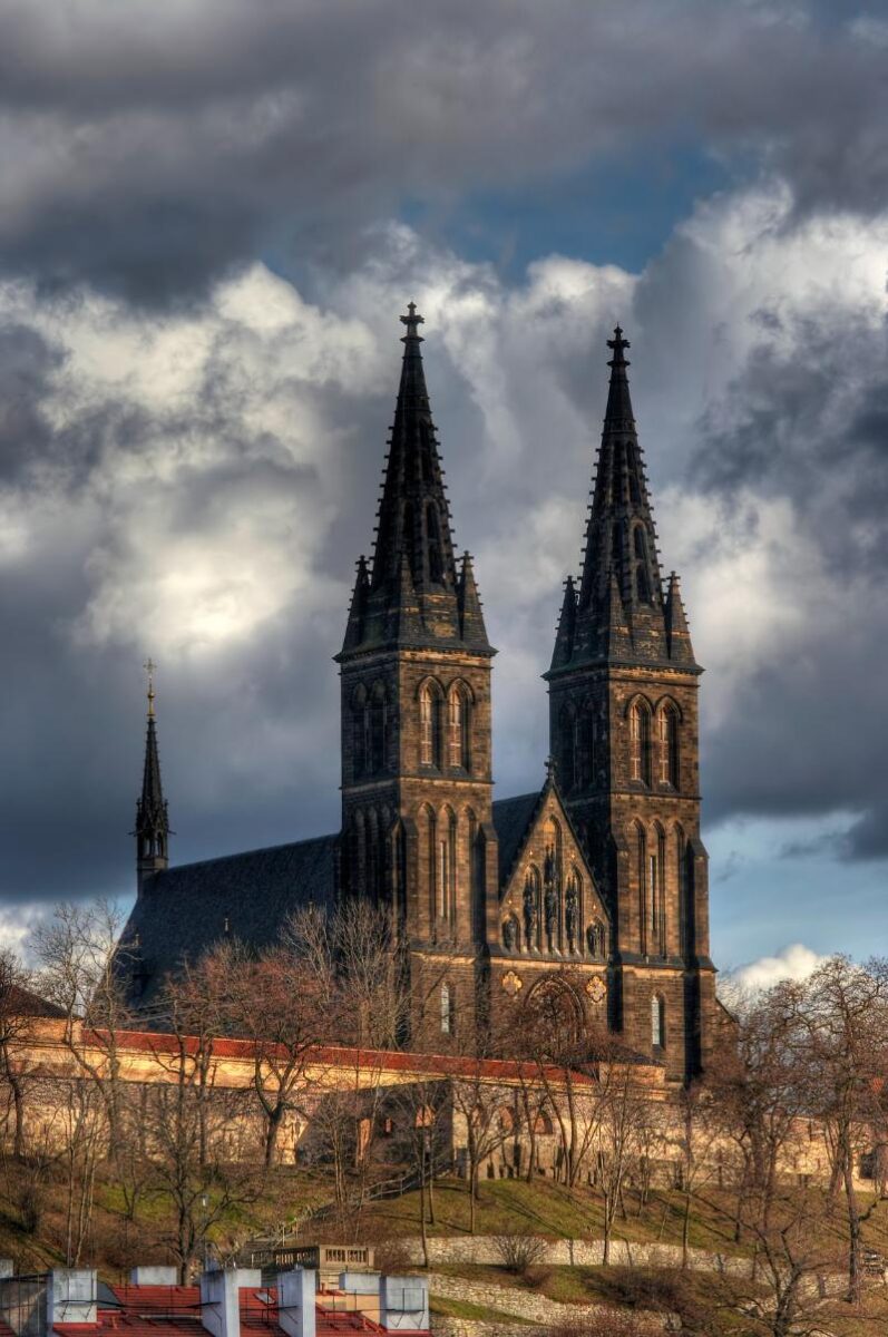 Chapter church of st peter and paul in Vysehrad