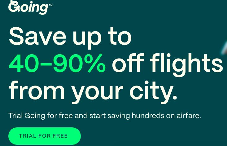 Discount on flights