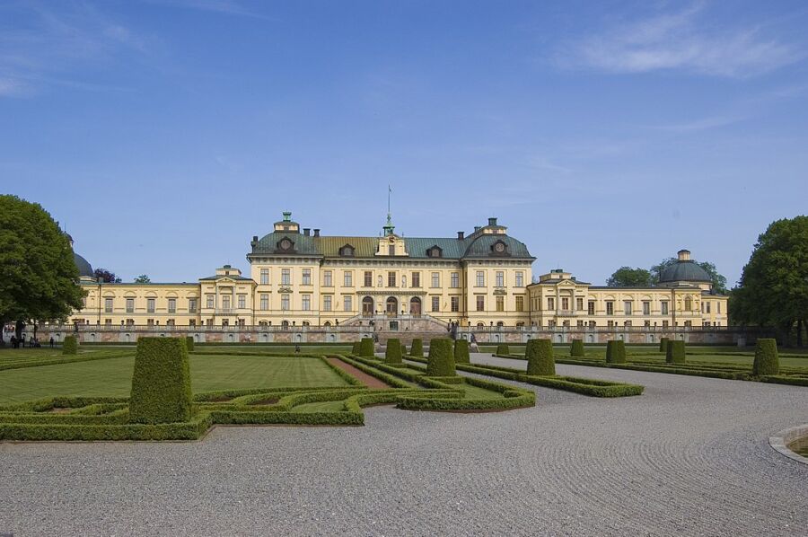 The majestic Drottningholm Palace