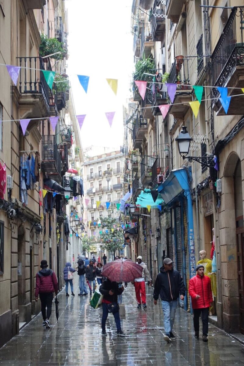 Charming streets of El Raval