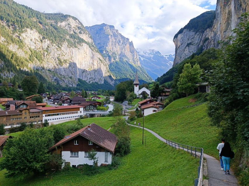 Engelberg village in Switzerland