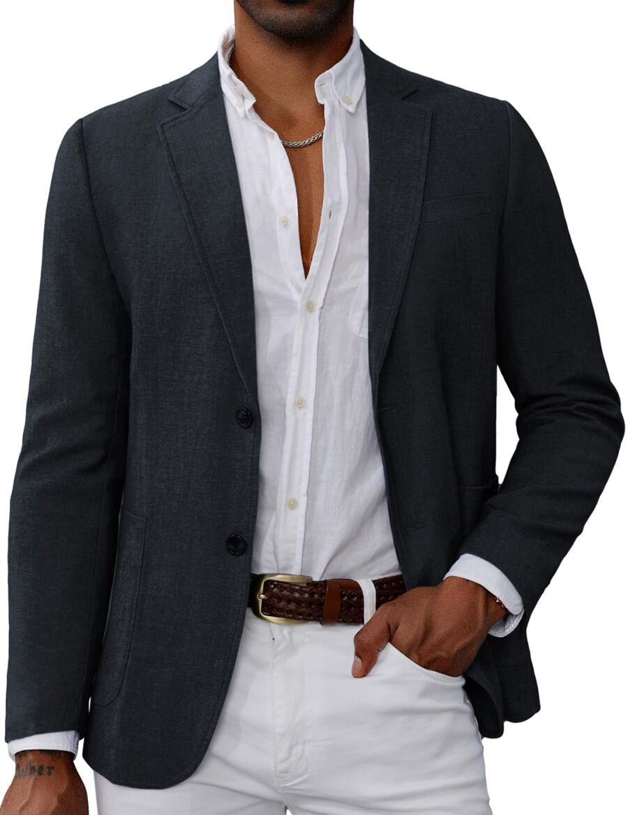 GRACE KARIN Men's Casual Blazer Suit Jacket