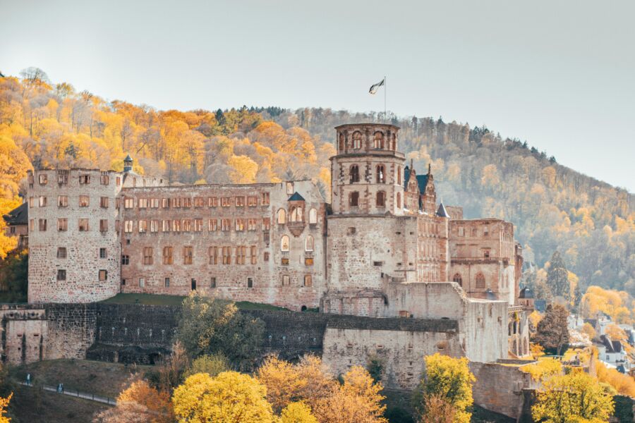 Ancient Heidelberg Castle 