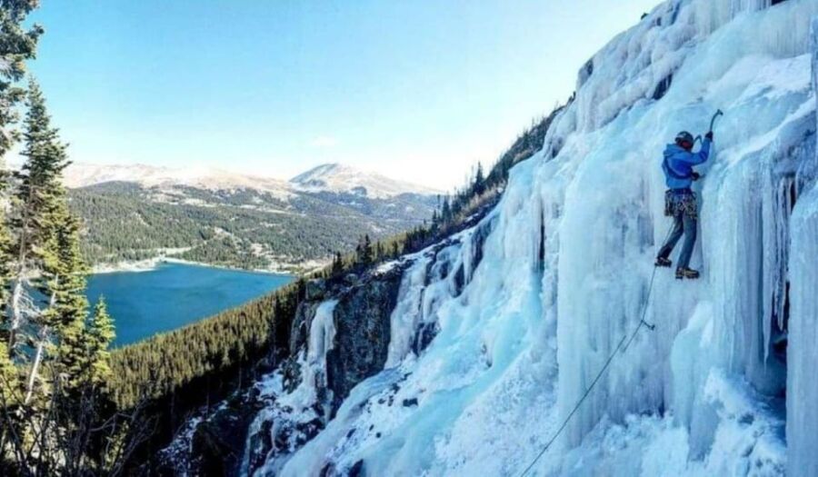 Ice Climbing in Ouray, Colorado