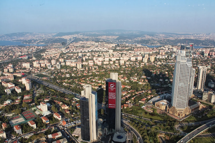 Istanbul Sapphire observation deck