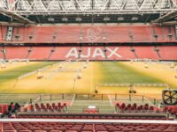 Inside the empty Johan Cruijff Arena