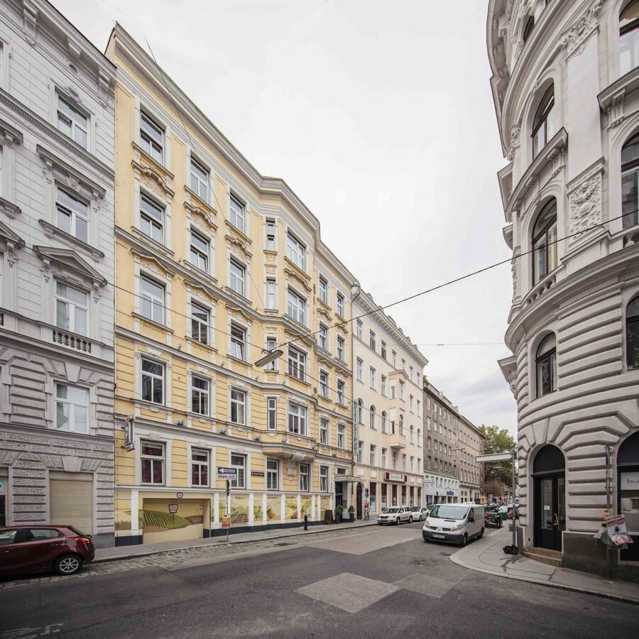 Clean and quiet street at Josefstadt