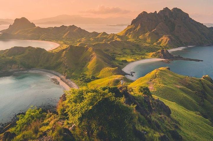 Komodo National Park aerial views