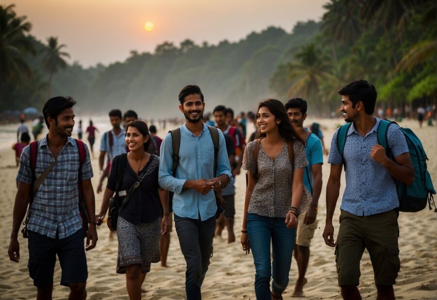 Local student tourists