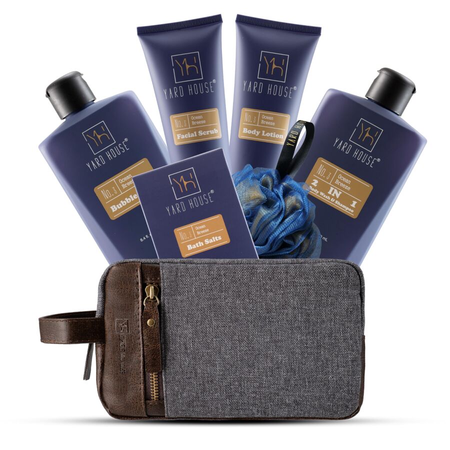 Luxury Mens Spa Gift Bath Body Kit