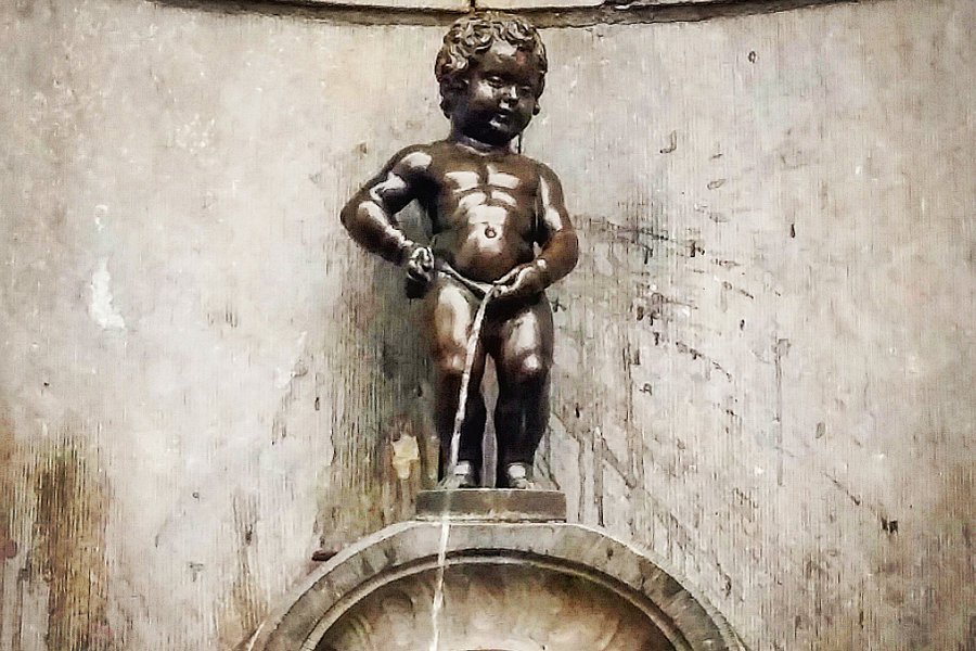 Manneken Pis in Brussels