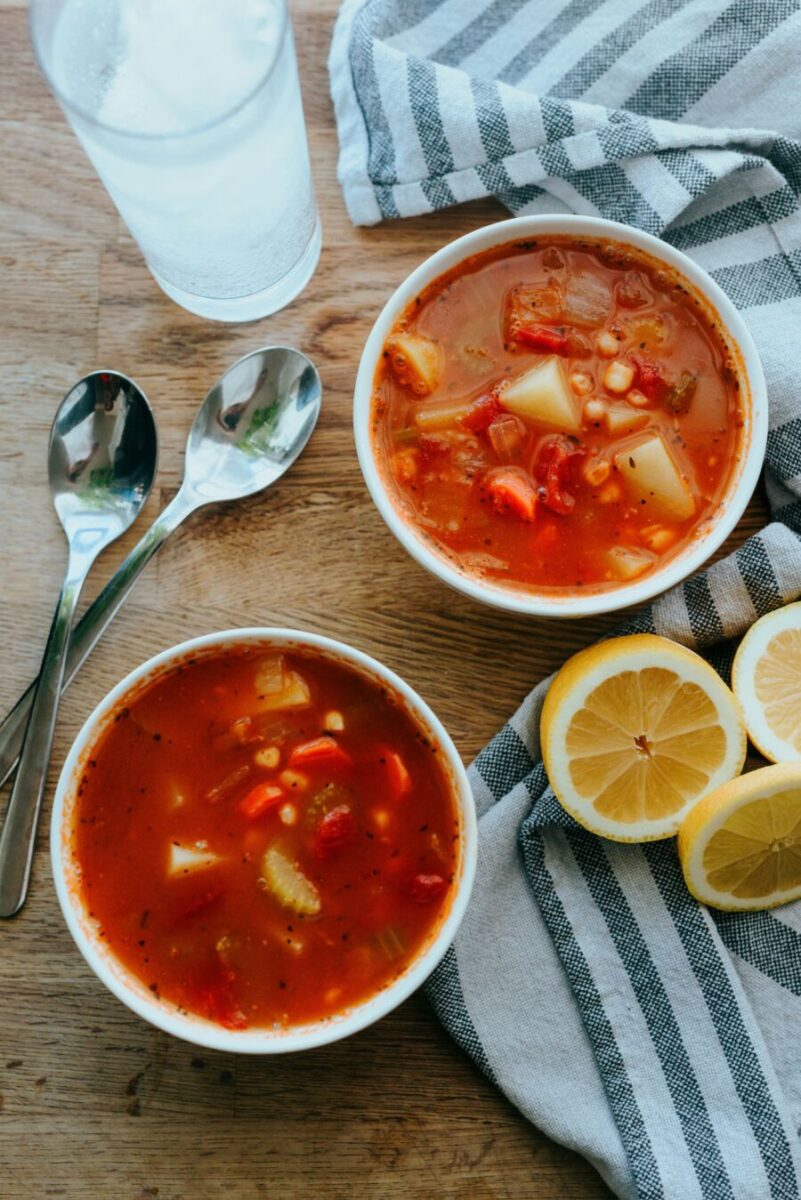 Minestrone soup