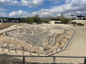 Model of Jerusalem in 2nd Temple Period