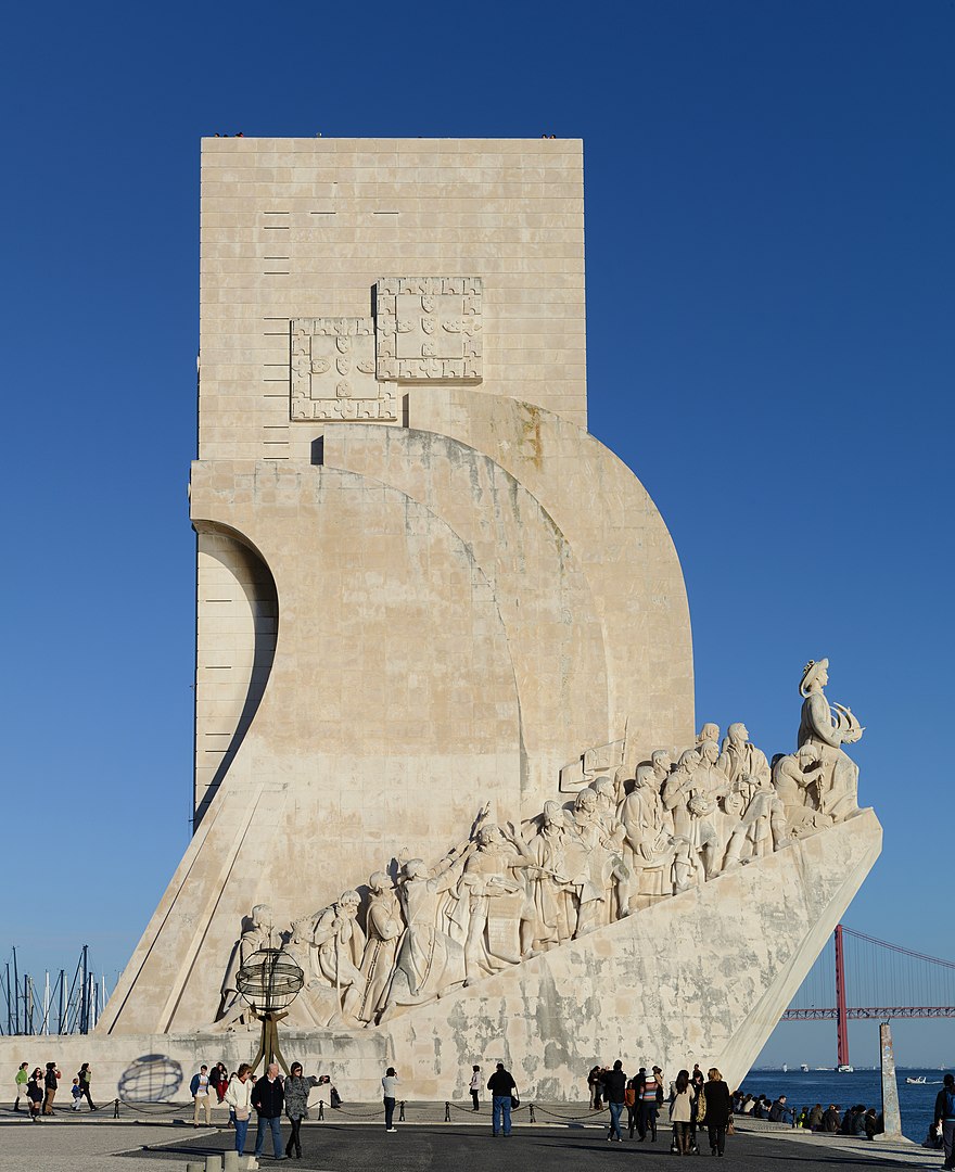 Monument to the Discoveries at Portugal 