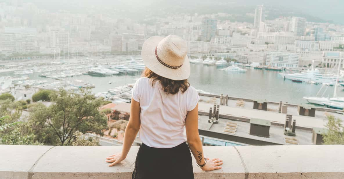 Tourist enjoying the view in Old Town