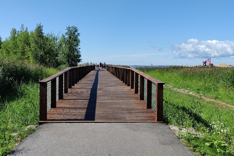 Pärnu Ranna, Muuli laudistee