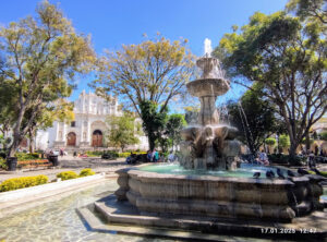 Parque Central de Antigua Guatemala