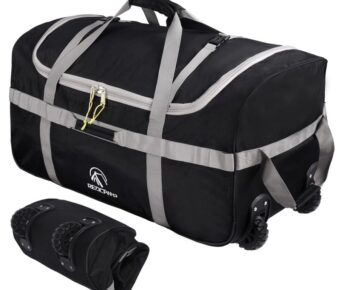 REDCAMP Foldable Duffel Bag with Wheels