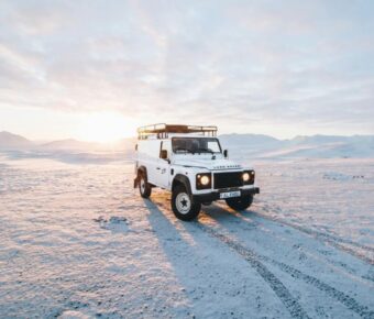 Reykjavik (Iceland) camping and offroad jeep