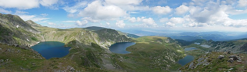 Lakes at the Rila National Park