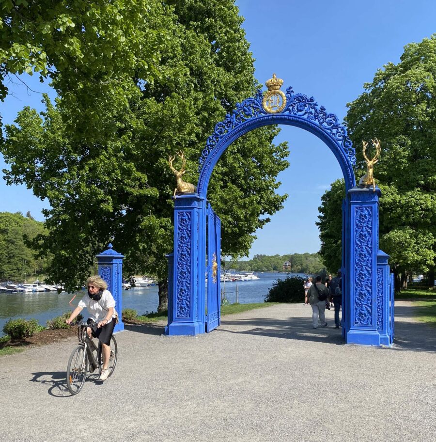 Entrance to the  Royal Djurgården