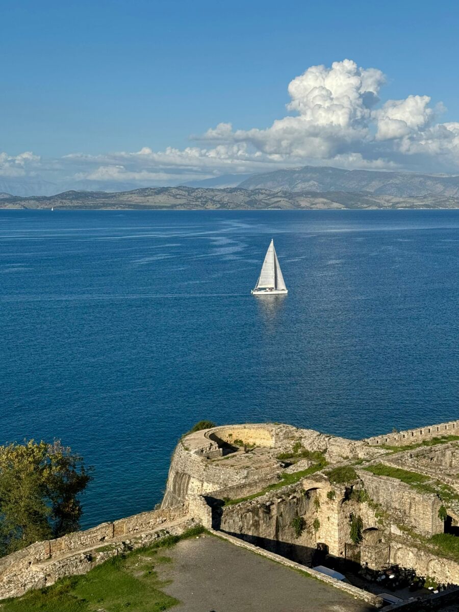 Beautiful coastal views in Sidari