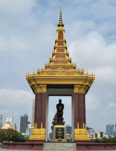 Statue of His Majesty Preah Bat Samdech Preah Norodom Sihanouk