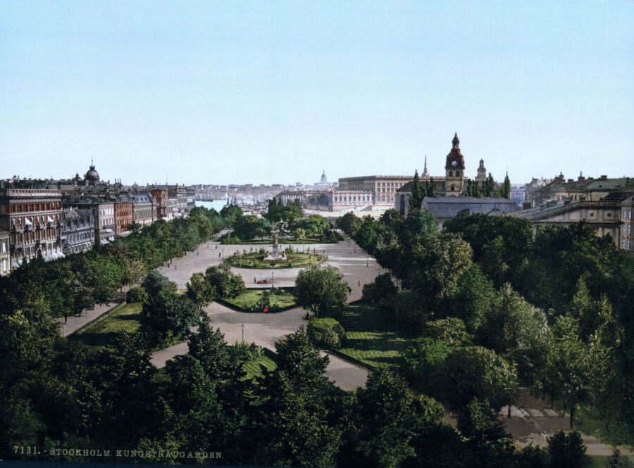 Scenic view of Kungsträdgården