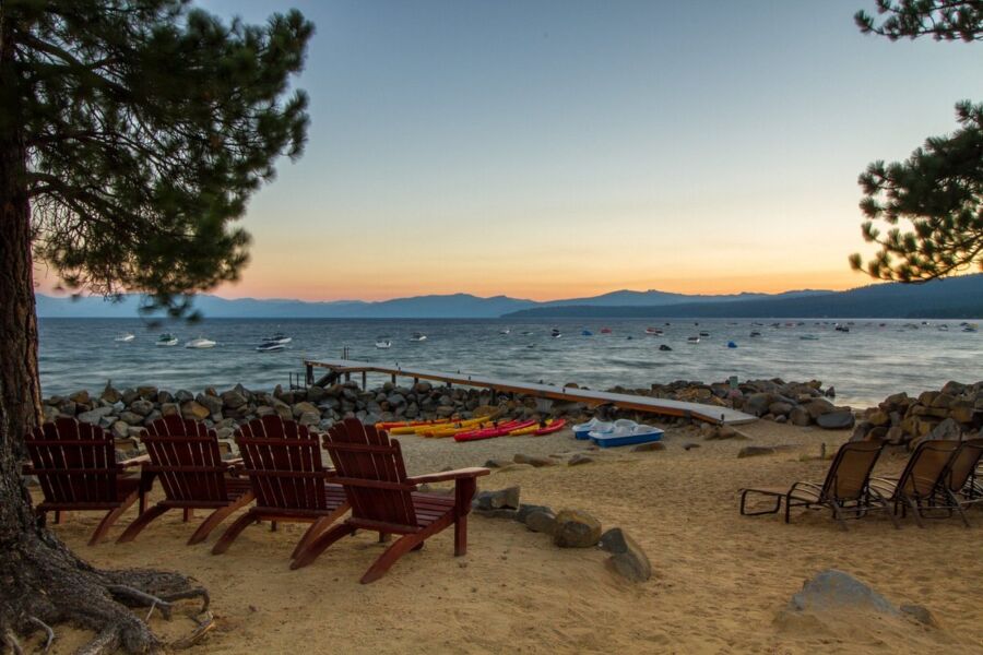 Picturesque scenery at Tahoe Vista