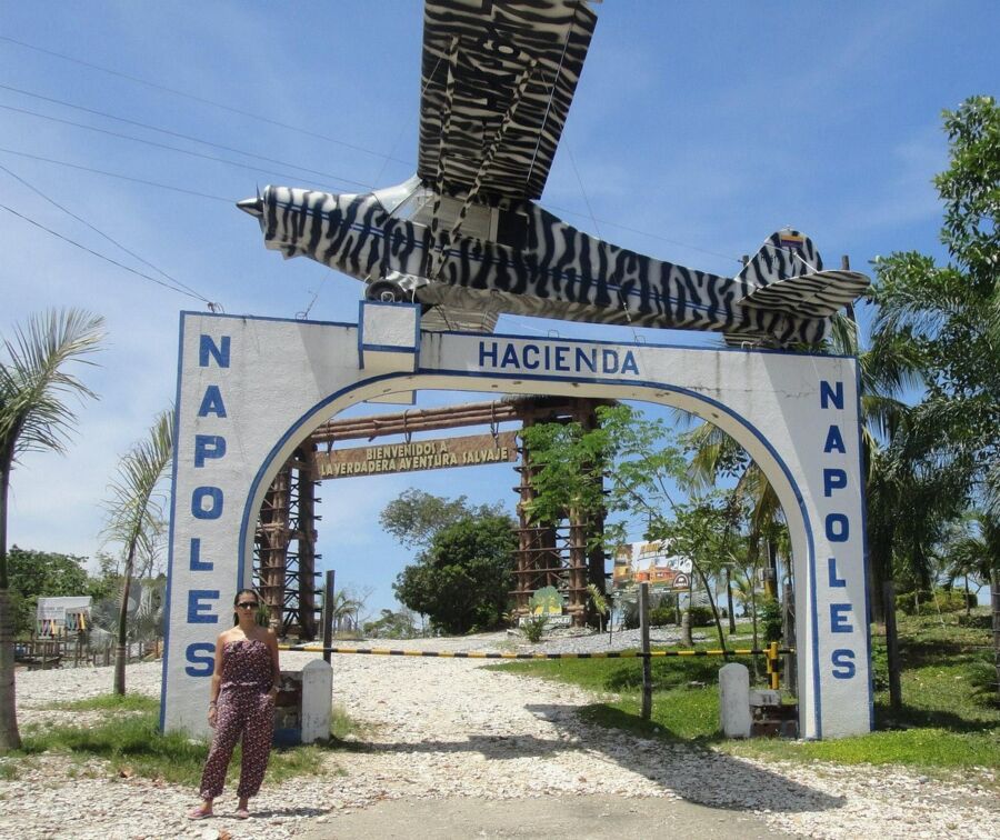 Entrance at Temático Hacienda Nápoles Park