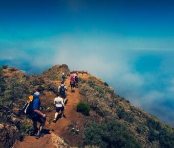 Hikers at Tenerife