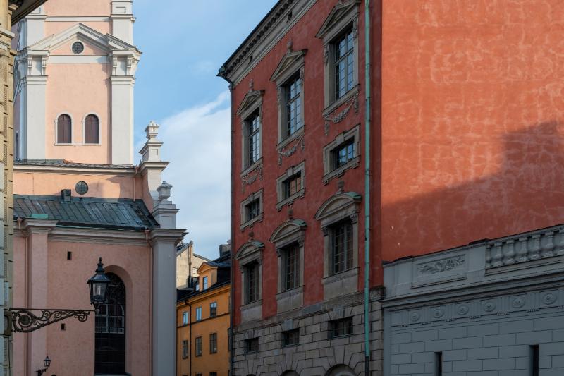 The Great Church Storkyrkan at Old Town