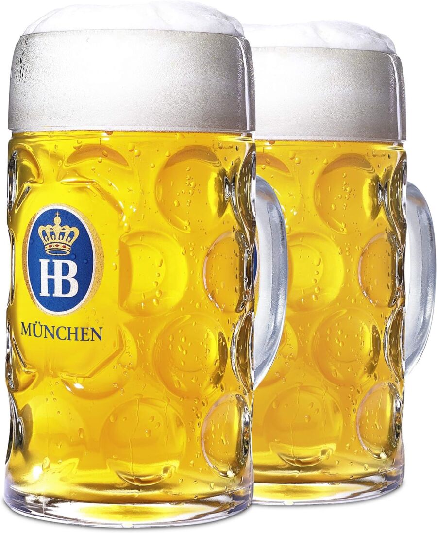 Traditional german beer mug