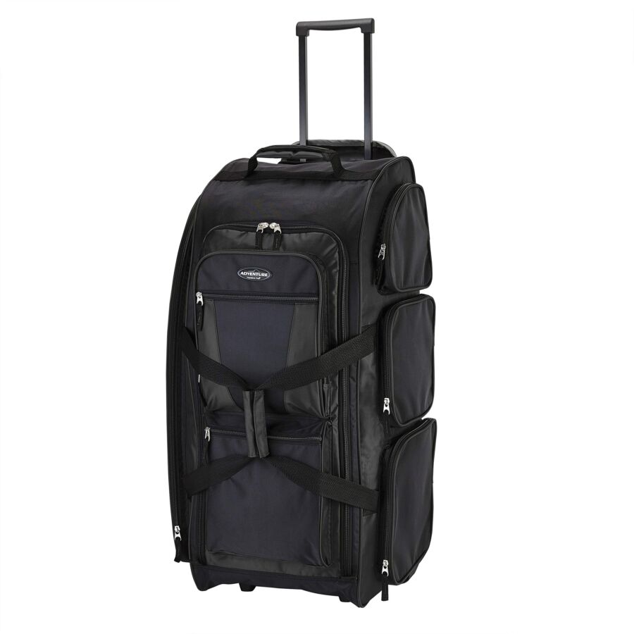 Travelers Club Xpedition 30 Inch Rolling Duffel Bag