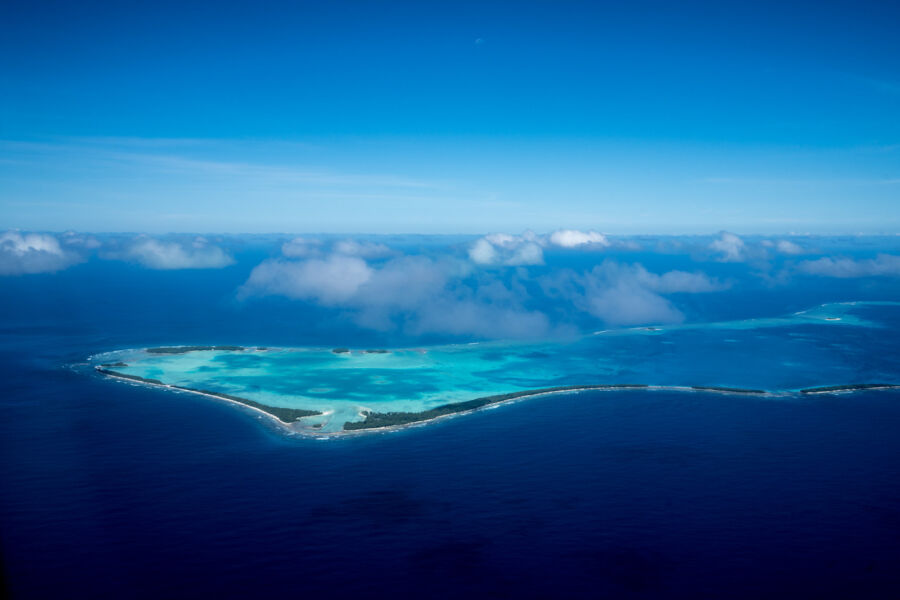 Tuvalu’s Funafuti Atoll