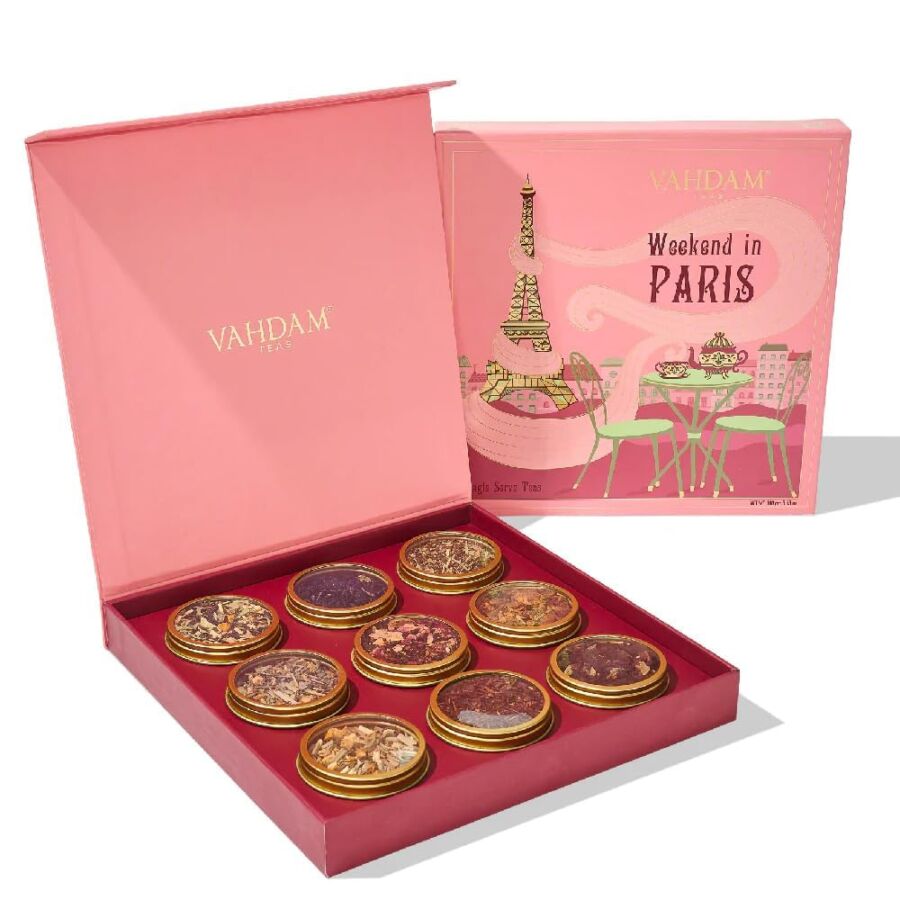 VAHDAM Paris Travel Edition Gift Box